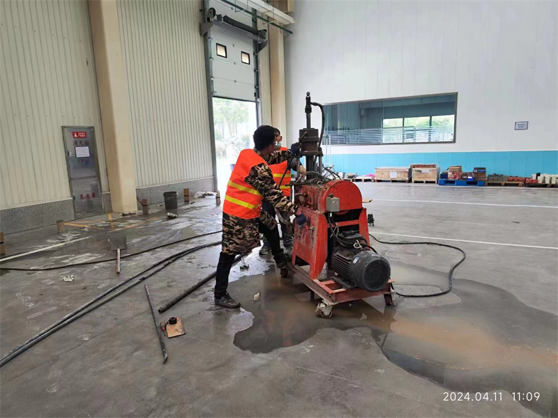 襄垣厂房地面下沉塌陷注浆加固施工